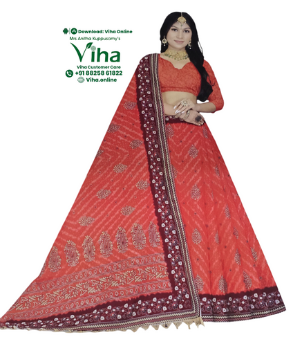 100% Pure Cotton Saree With Blouse