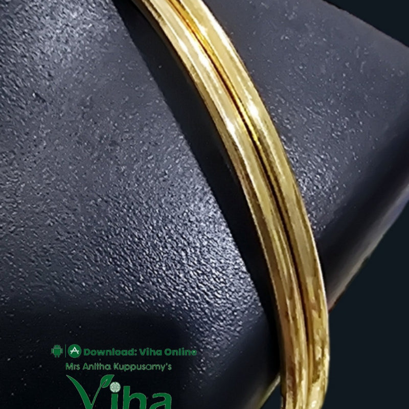 Impon Bangles | Size - 2.6 with double band design