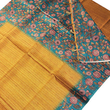 Pichwai Silk Kalamkari Saree With Blouse - VIHA : 0077