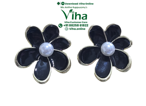 Fancy Floral Stud