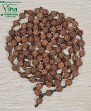 Rudraksh Mala Copper Wired - 108+1 Beads