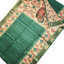 Pichwai Silk Kalamkari Saree With Blouse - VIHA : 0074