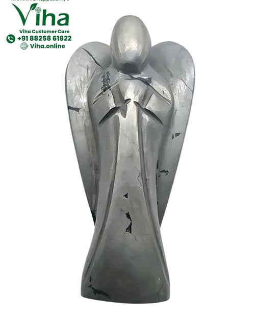 Pyrite Angel - Big, stylized humanoid with wings