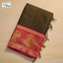 Premium Cotton Silk Saree With Blouse
