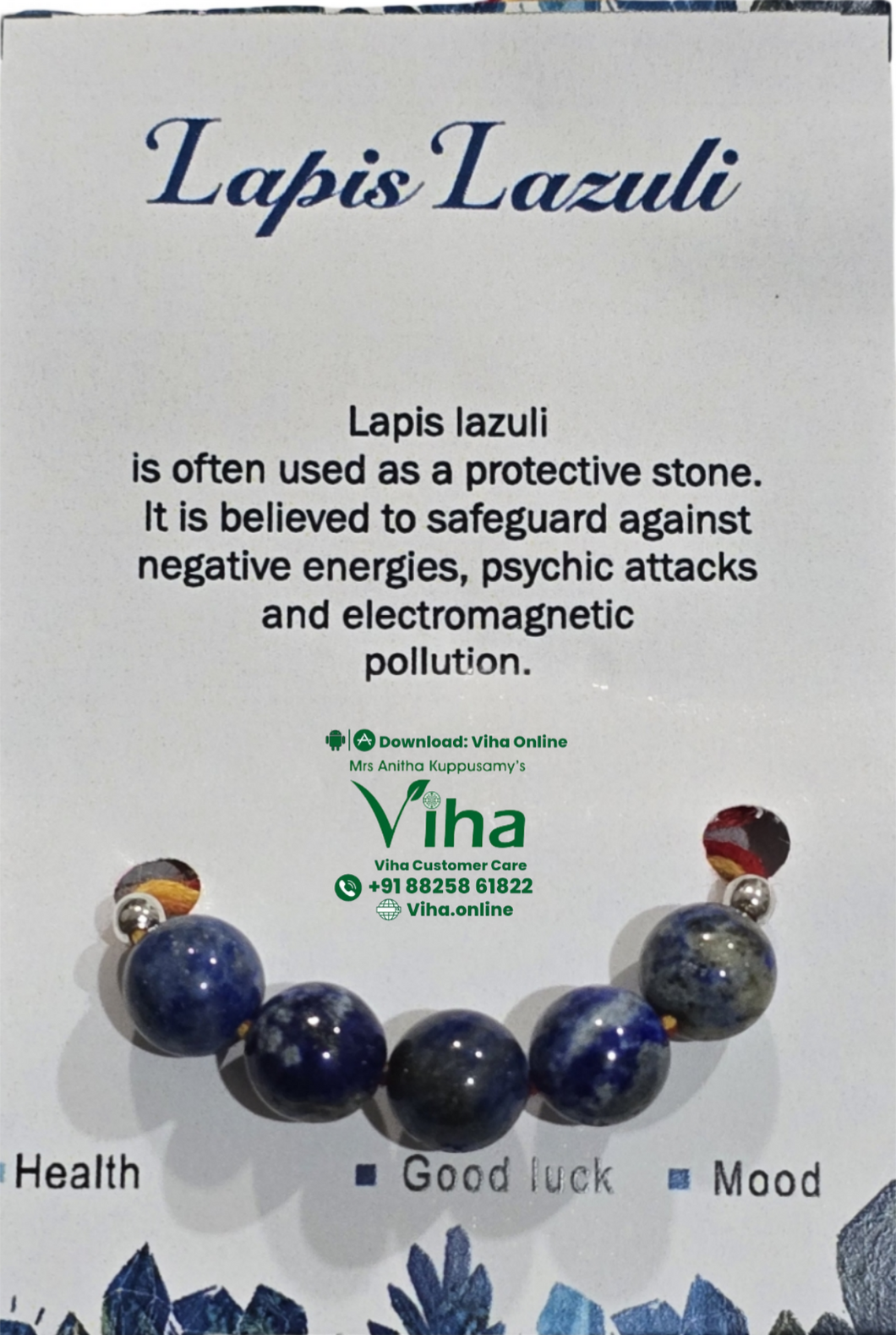 Lapis Lazuli Rakhi / Bracelet