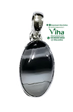 Sulemani Stone Silver Pendant