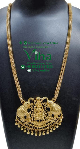 Impon Gajalakshmi Pendant Chain