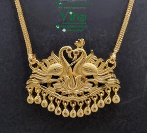 Impon Peacock Pendant Chain