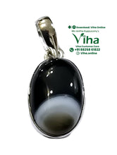 Sulemani Stone Silver Pendant