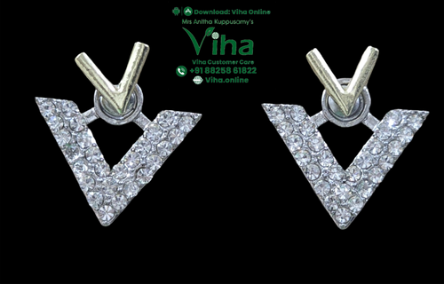 V Shape Fancy Stud