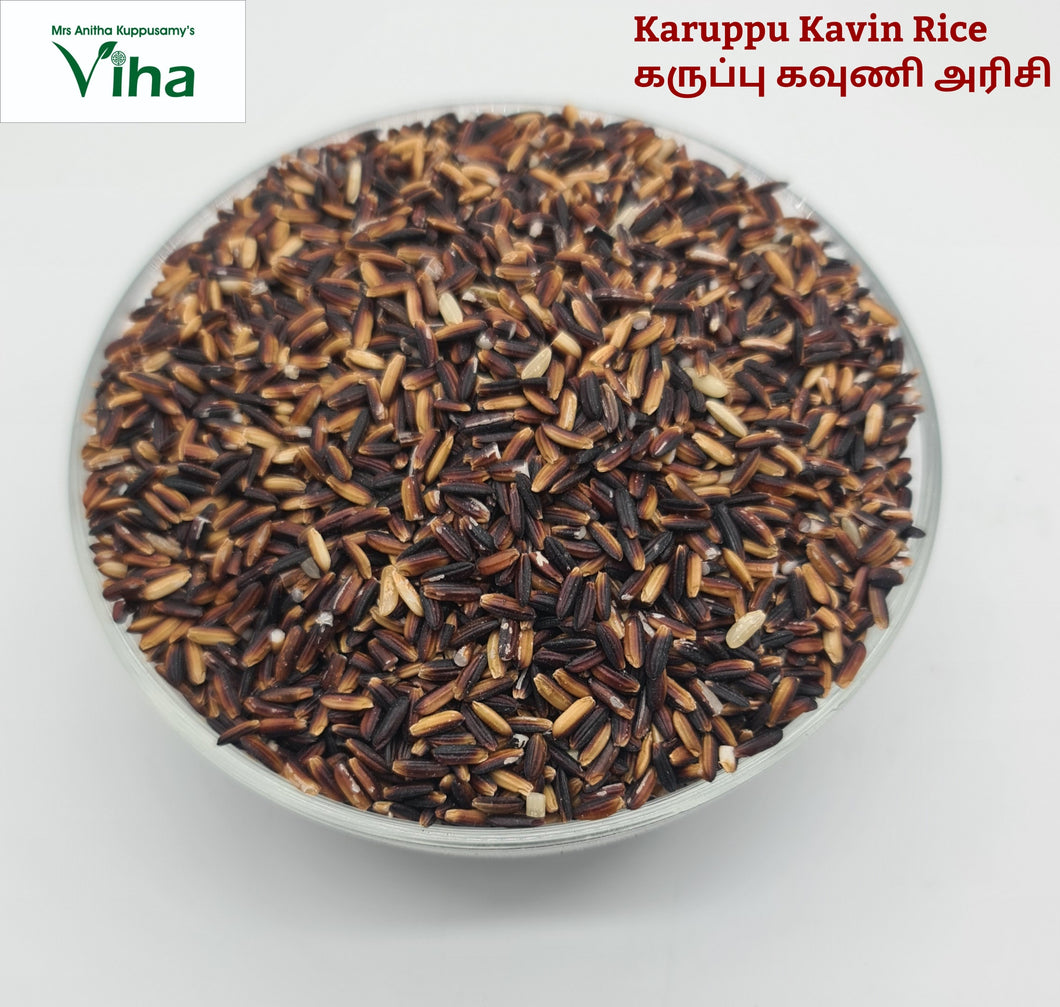 Karuppu Kavuni Raw Rice