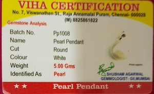 Pearl Designer Pendant in 92.5 Sterling  Pure Silver/ 5.19 Grams