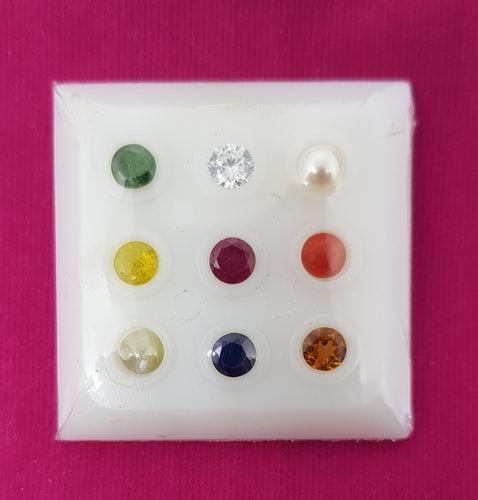 Navaratna Stones With Zircon Stone 4 mm