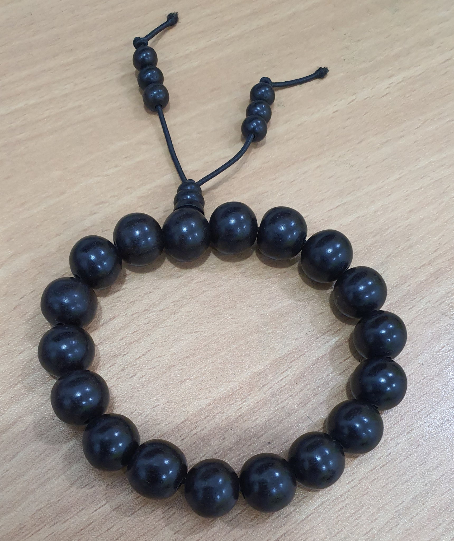 karungali bracelet -6mm beads – khadi orginals - avarampalayam sarvodaya  sangh
