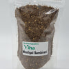Mooligai Sambrani (51-herb blend), dark herbal powder in a labelled stand-up pouch