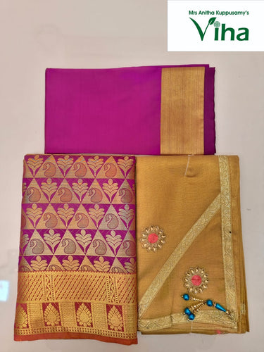 Apoorva Silk Half Saree Set