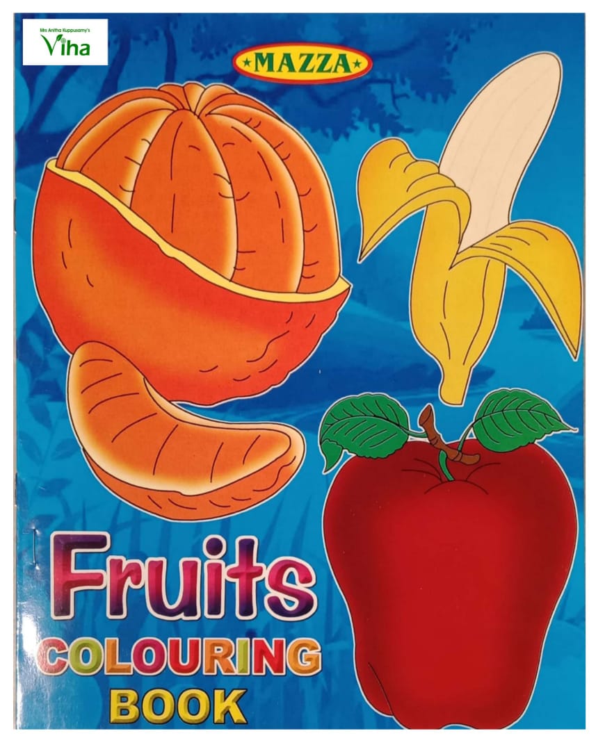CHILDREN COLOURING BOOK (FRUITS)