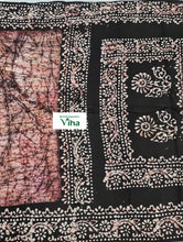 Pure cotton shibori batik print saree (inclusive of all taxes)