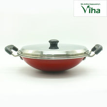 Iron Appam Pan With Stainless Steel Lid