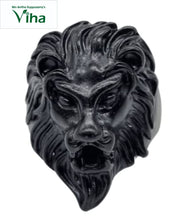 Lion Face Metal Ring Size - 24

 