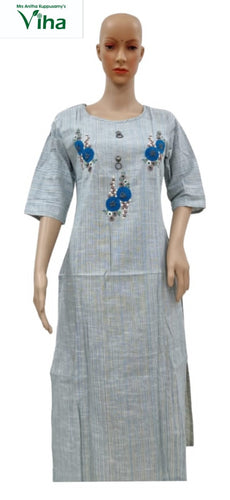 Pure Cotton Kurti Size - S