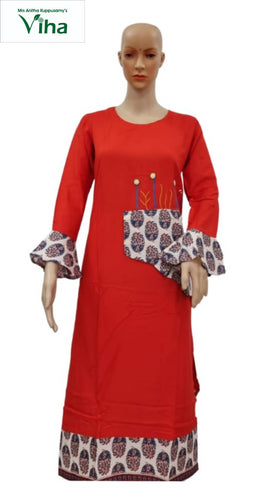 Cotton Kurti Size - L