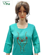 Rayon Kurti with Embroidery work | Size-XL