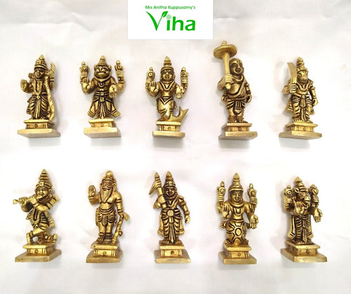 Dasavatharam Set -  Lord Vishnu Statues