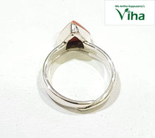 Coral Silver Ring 4.18 g