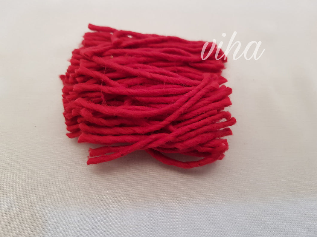 Red Cotton Wick | Red Thiri