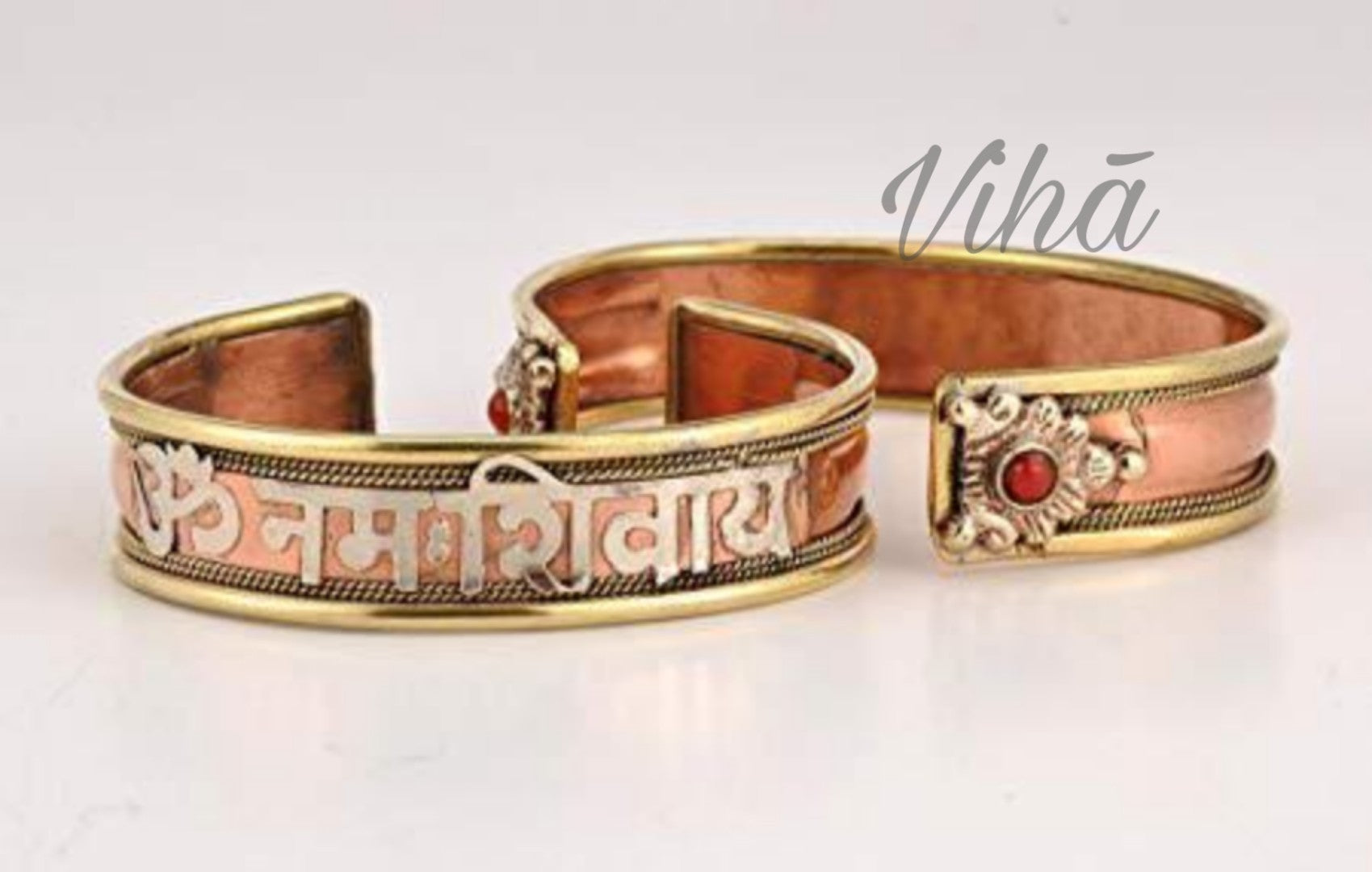 Buy RUDRADIVINE Om namah shivaya Healing Ashtdhatu Copper Bracelet Kada for  Men om namah shivay kada Handcrafted at Amazon.in