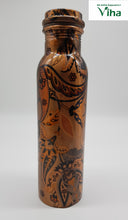 Designer Super Quality Copper Water Bottle (1litre)