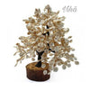 Gomati Chakra Tree, with small spiral shells acting as leaves and thin wire branches