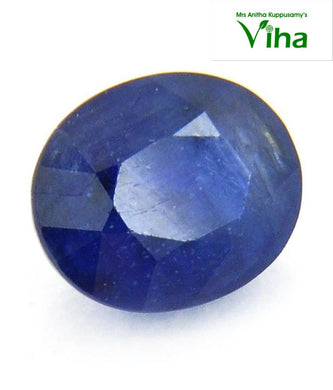 Blue Sapphire Stone Natural 4.01 Cts