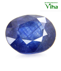 Blue Sapphire Stone Natural 3.26 Cts