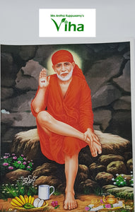 Shri Shidi Sai Baba Photo - Big