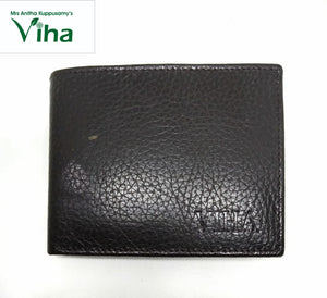 Men's leather slim wallet