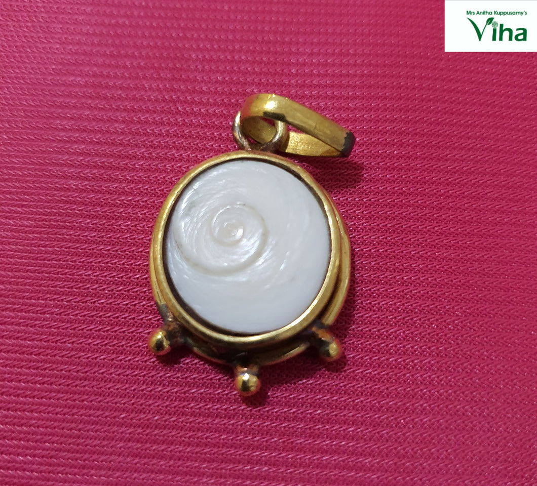 Gomathi Chakra Designer Brass Pendant