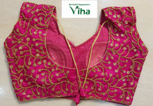 Ready made blouse with golden embroidery