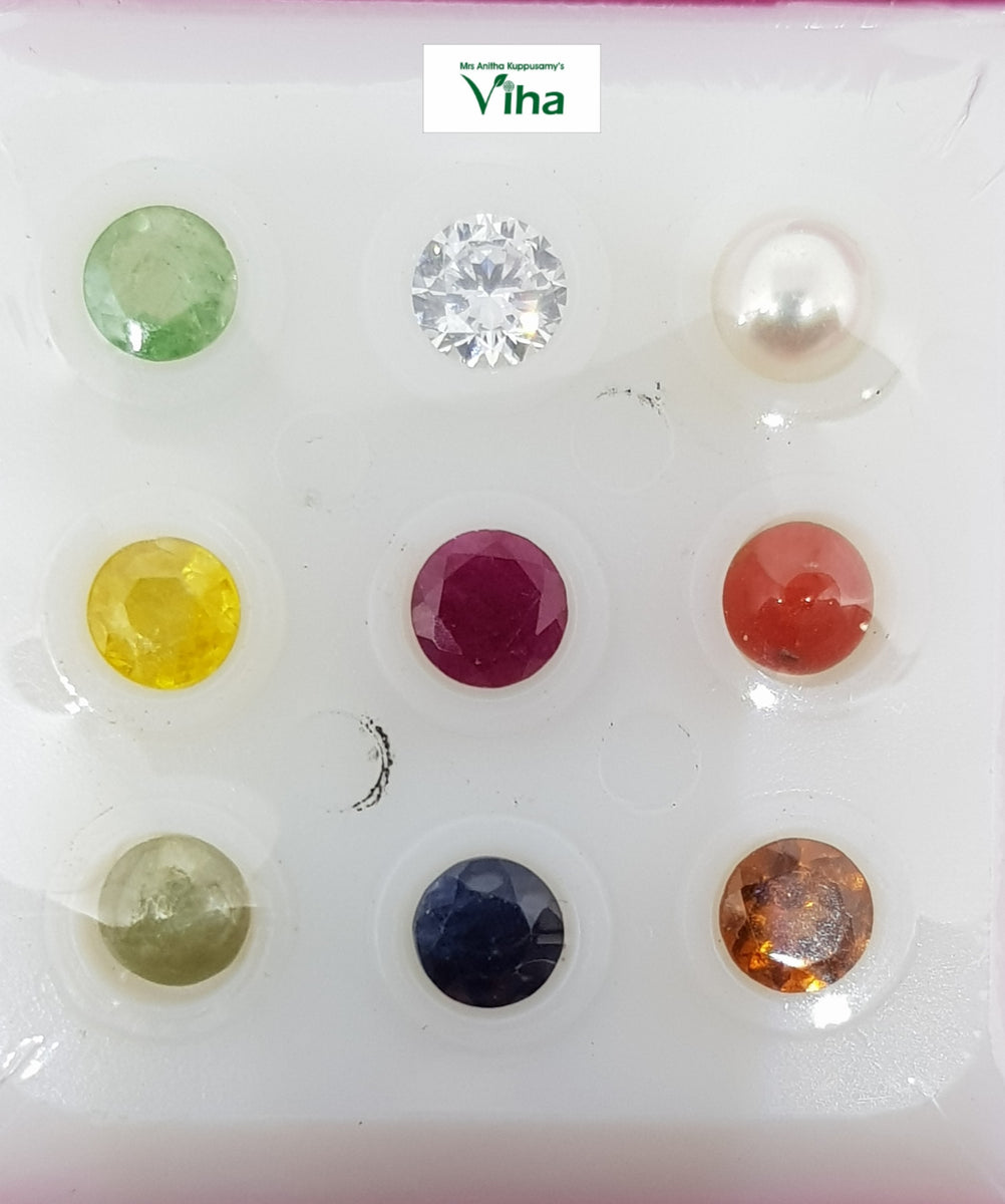 Navarathna Stones With Zircon Stone 5 mm – Viha Online