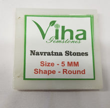 Navarathna Stones With Zircon Stone 5 mm