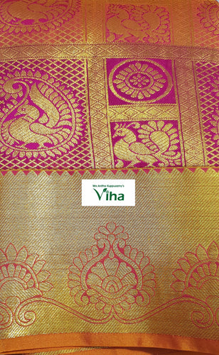 SAMUDRIKA PATTU PAVAADAI SET FOR 10 TO 20 YEARS Age :- 10 to 20 years