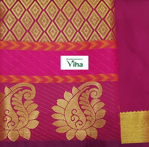 Samudrika Pattu Pavaada Set / 5-8 Years