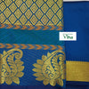 Silk Pavadai Set - 5-8 Years with paisley motifs