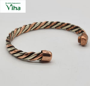 Copper Brass Kada/Bracelet With Magnet