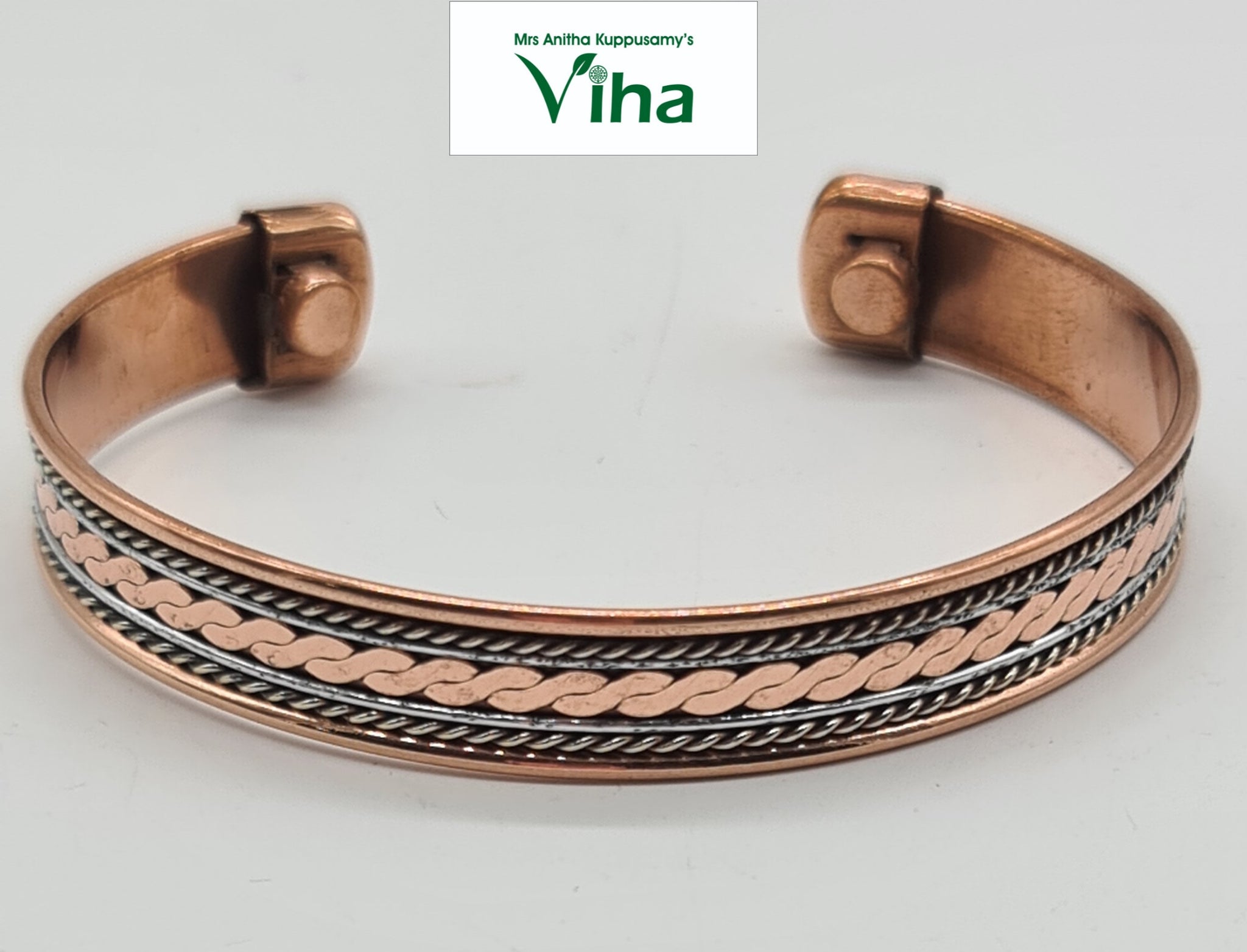 Copper Bracelet  Kada With Magnet  Viha Online