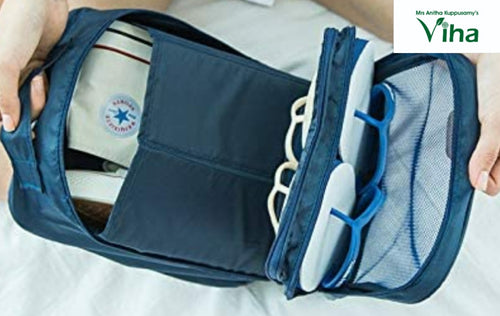 Travel Shoe Organizer Bag / Pouch