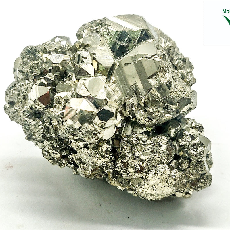 Pyrite Stone, irregular mineral cluster