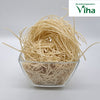 Wheat Noodles in a glass bowl