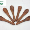 Wooden Spoon 6 Pcs with grain pattern